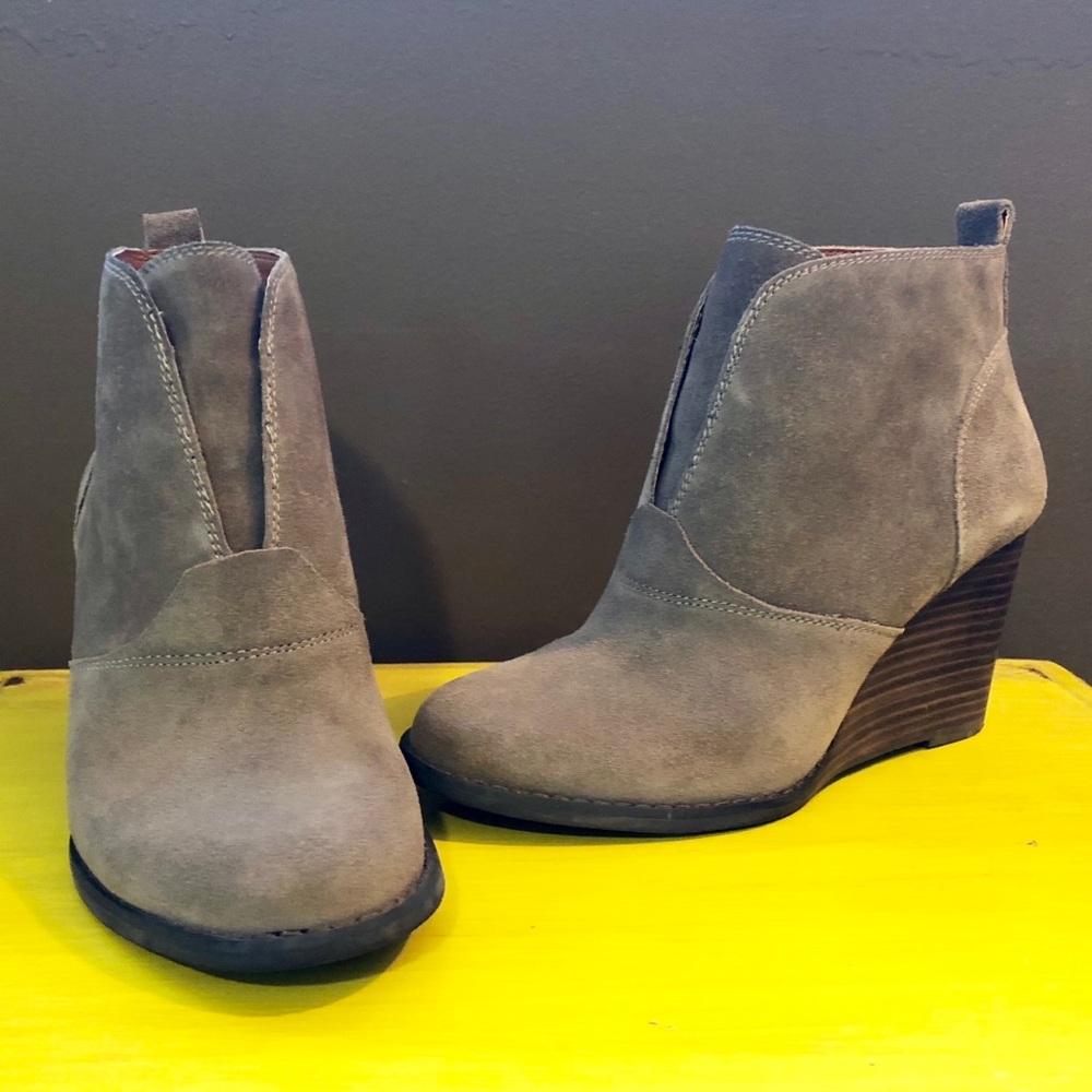Lucky Wedge Booties